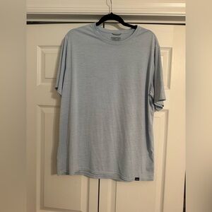 Patagonia Light Blue Short Sleeve Crew T-Shirt